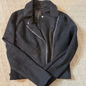 Dynamite Women's Black faux suede jacket